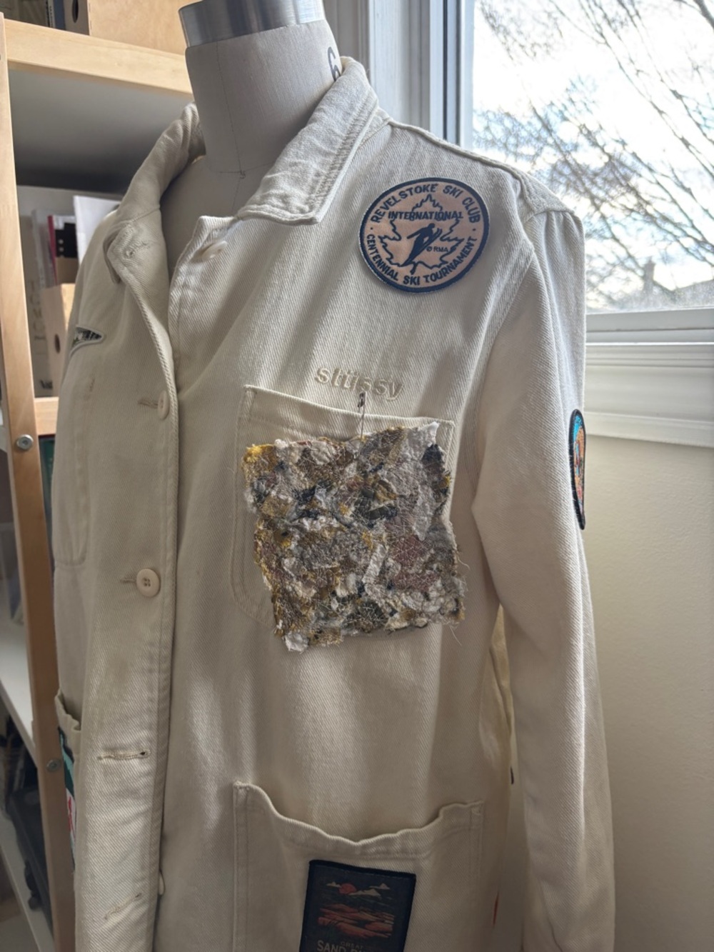 Custom Textured Fabric Patch
